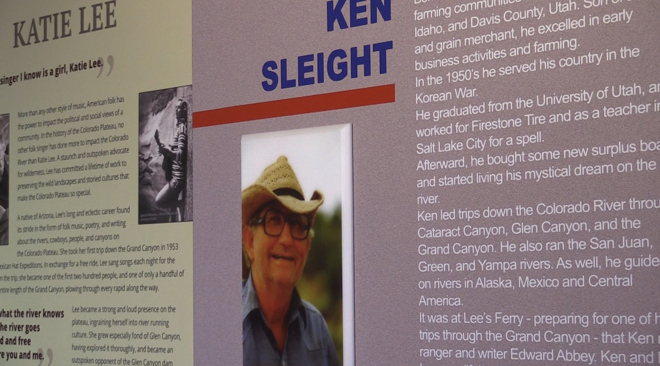 The John Wesley Powell River History Museum on 1765 Main in Green River will open a new exhibit title "Glen Canyon: A River Guide Remembers" on May 4, 2018. Iconic Utah river runner Ken Sleight's memories of the vanishing place will be featured in the exhibit. (Photo: John Hollenhorst, KSL)