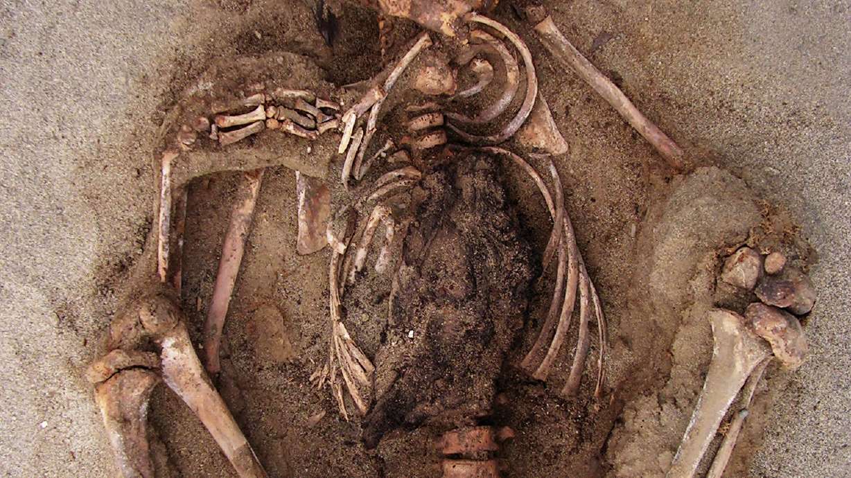 Archaeologists find ancient mass child sacrifice in Peru
