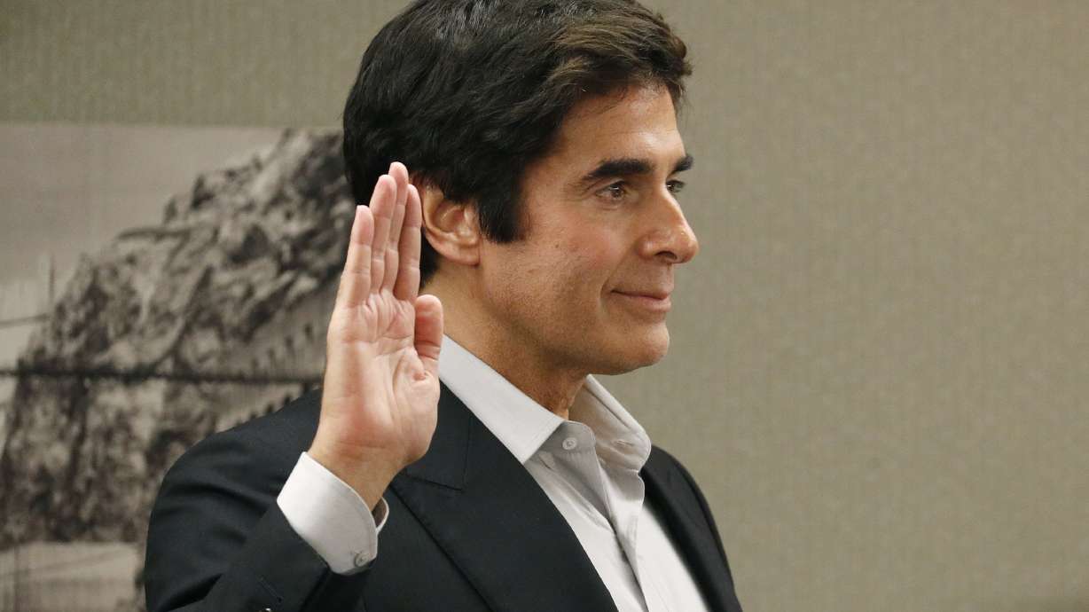 Jury hears woman's account of Copperfield show fall