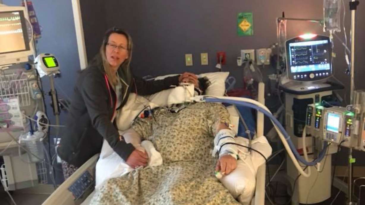 Nate Malan, of North Ogden, is listed in critical, but stable condition in a Grand Junction hospital following a mountain biking accident last week. (Photo: Family photo, Facebook)