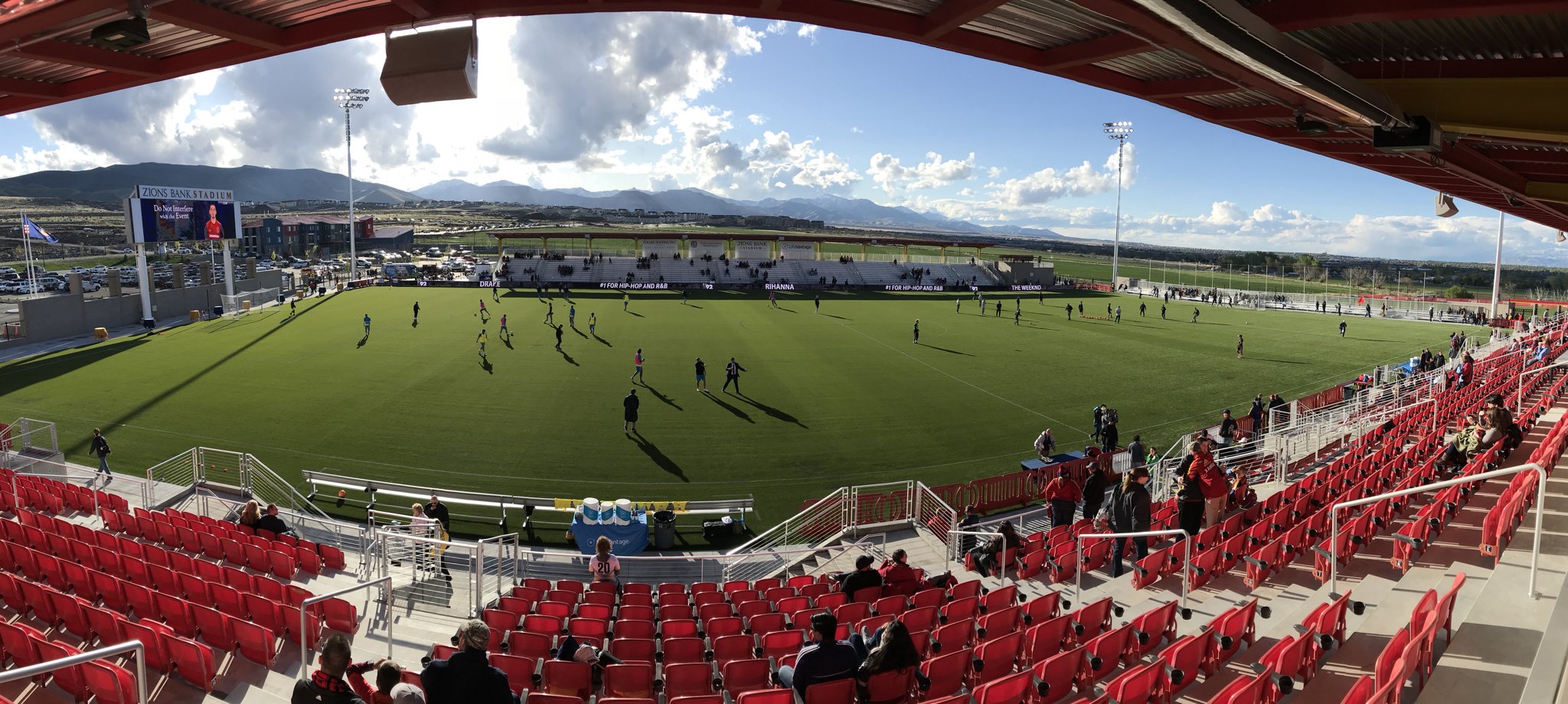 Zions Bank Stadium in Herriman prior to a USL second-division match between Real Monarchs and Las Vegas Lights FC, Monday, April 30, 2018. As sports re-emerge from a 2-3 months of hiatus due to the coronavirus pandemic, the venue will host a nationwide soccer and lacrosse tournament this summer. (Photo: Sean Walker, KSL.com)