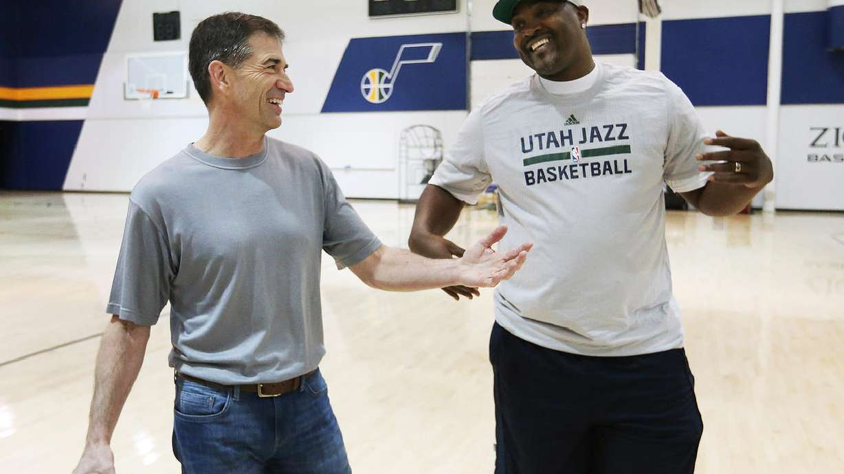 20 years after Jordan push-off, Bryon Russell feels Jazz should retire his jersey