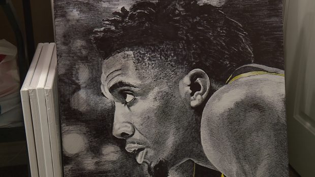 Donovan Mitchell picture. Photo: KSL TV