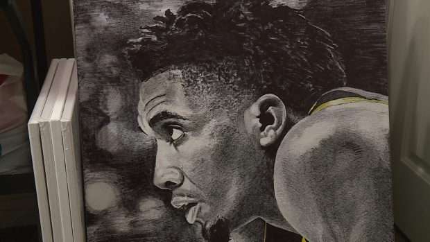 Donovan Mitchell picture. Photo: KSL TV
