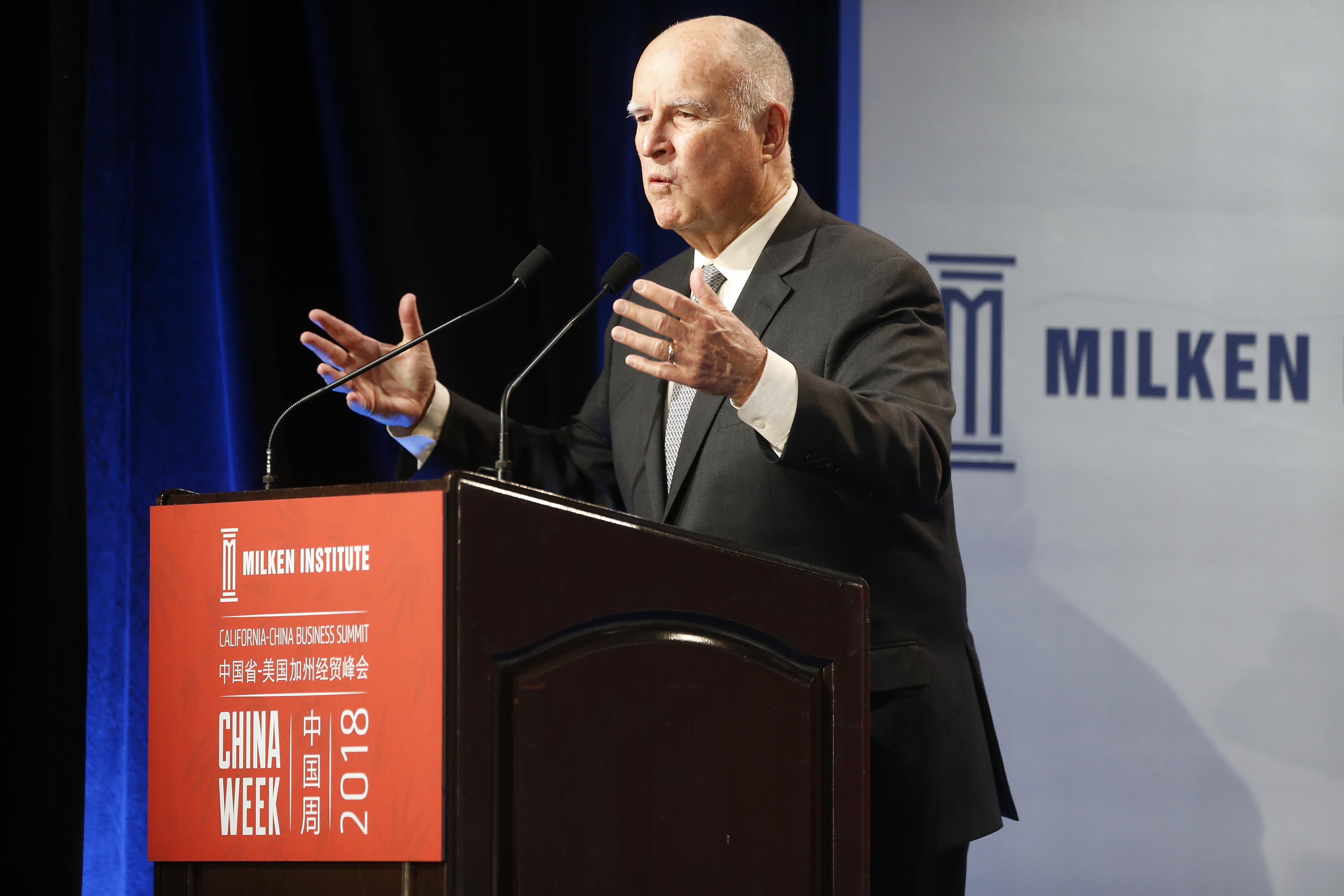 California governor warns against trade war with China