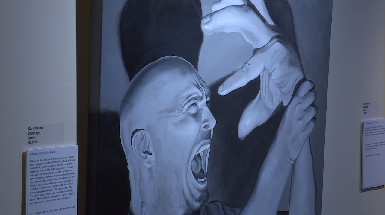 One of Cara Jean Means' subjects was her husband, Marc, who she portrayed as his own worst enemy. (Photo: KSL TV)