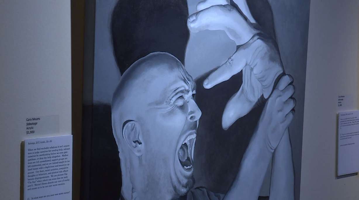 One of Cara Jean Means' subjects was her husband, Marc, who she portrayed as his own worst enemy. (Photo: KSL TV)