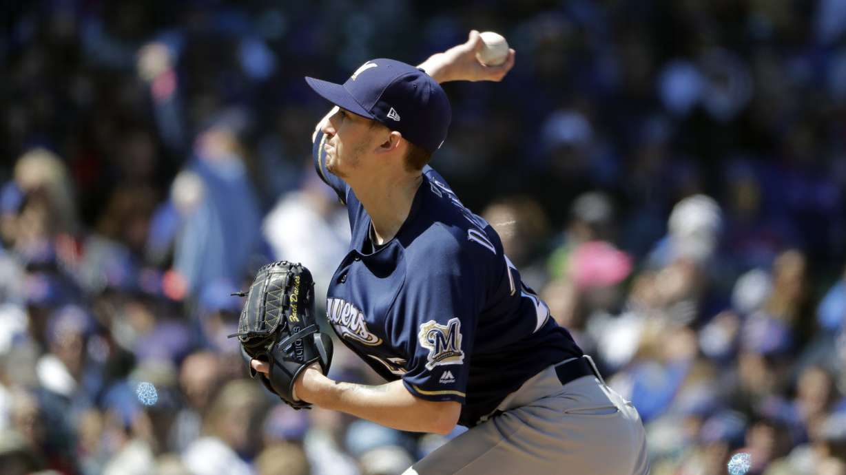 Brewers' starter Zach Davies expects to miss just one start