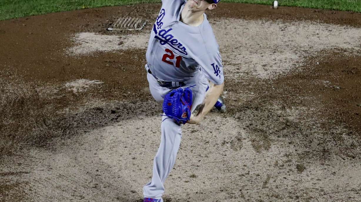 Buehler, bullpen through 8 hitless for Dodgers in Mexico