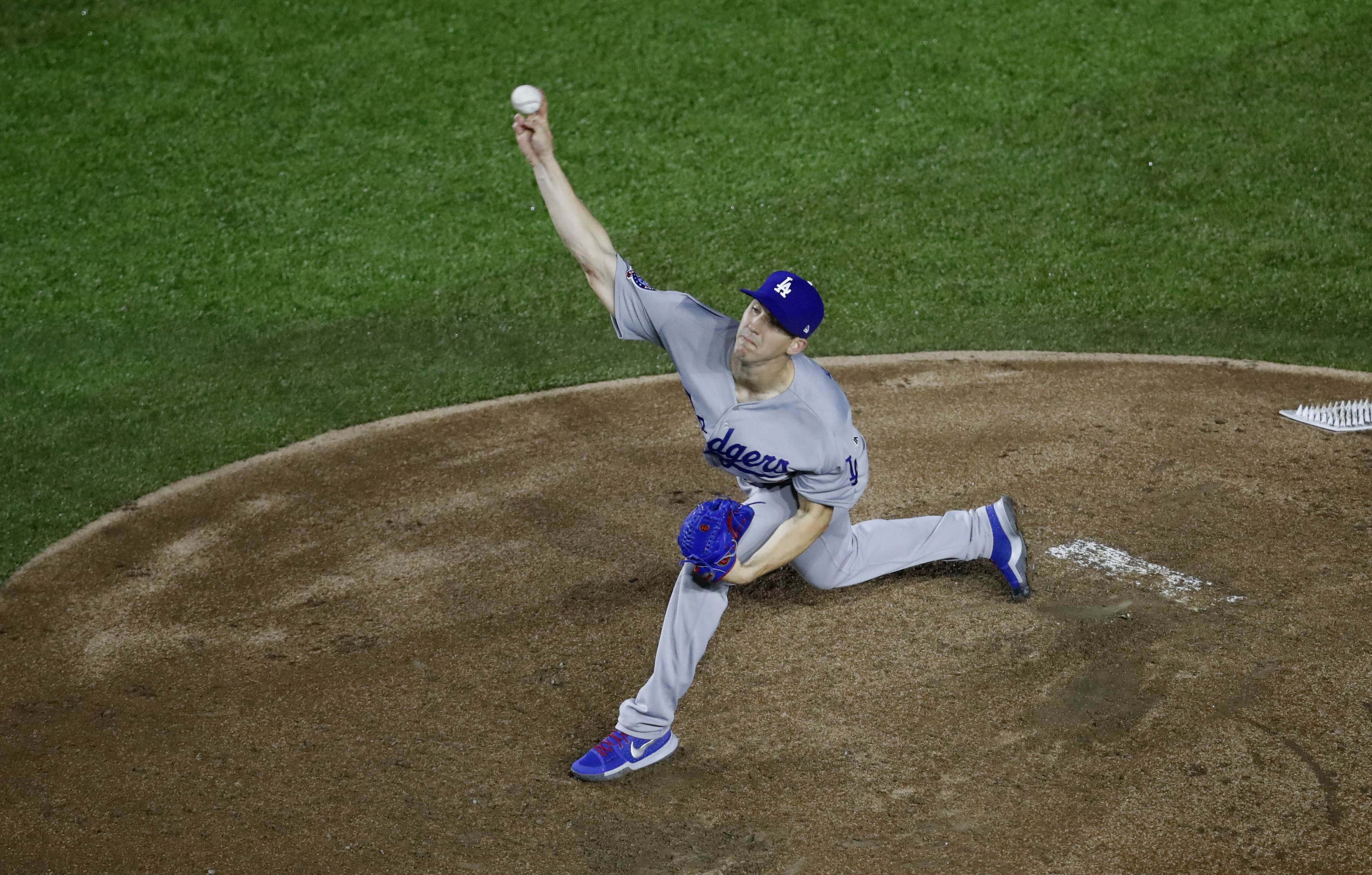 Buehler, Dodgers' bullpen combine to no-hit Padres in Mexico