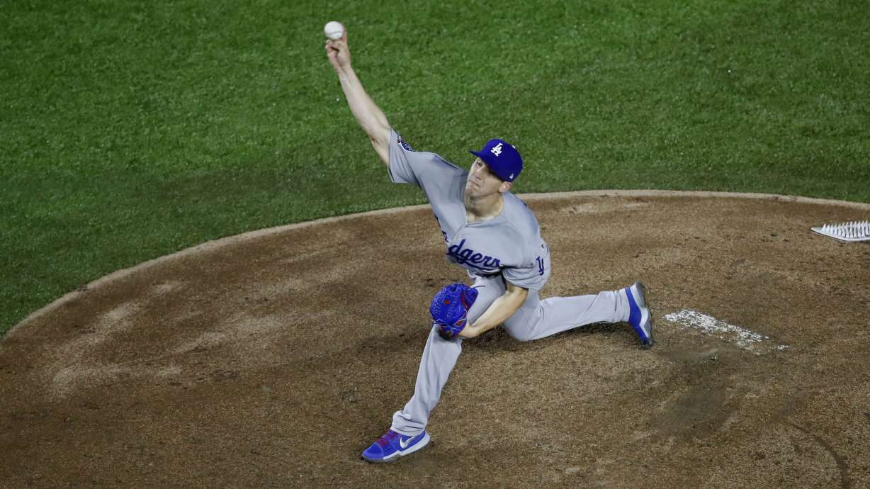 Buehler, Dodgers' bullpen combine to no-hit Padres in Mexico