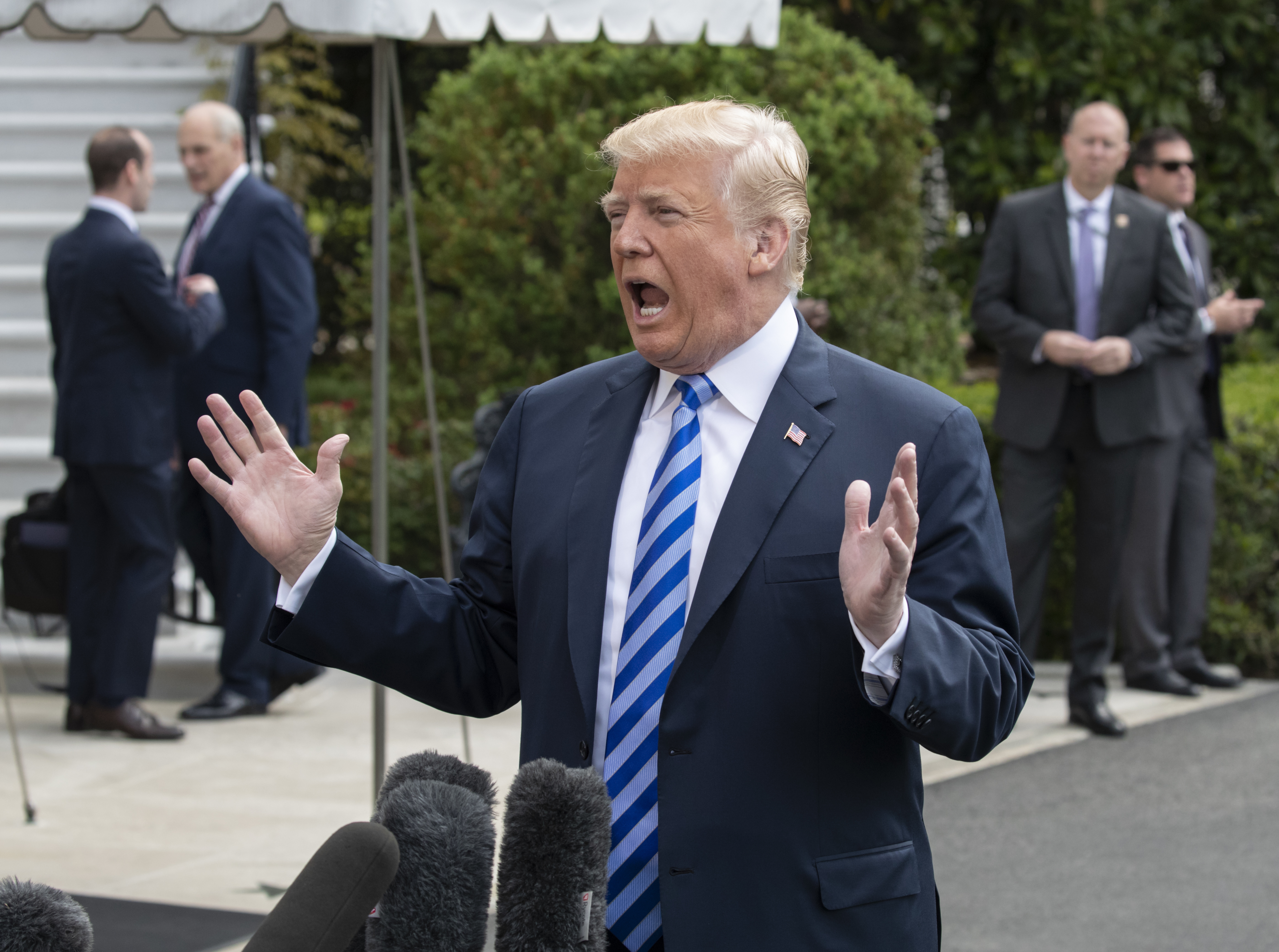 Trump says time, place set for planned US-North Korea summit