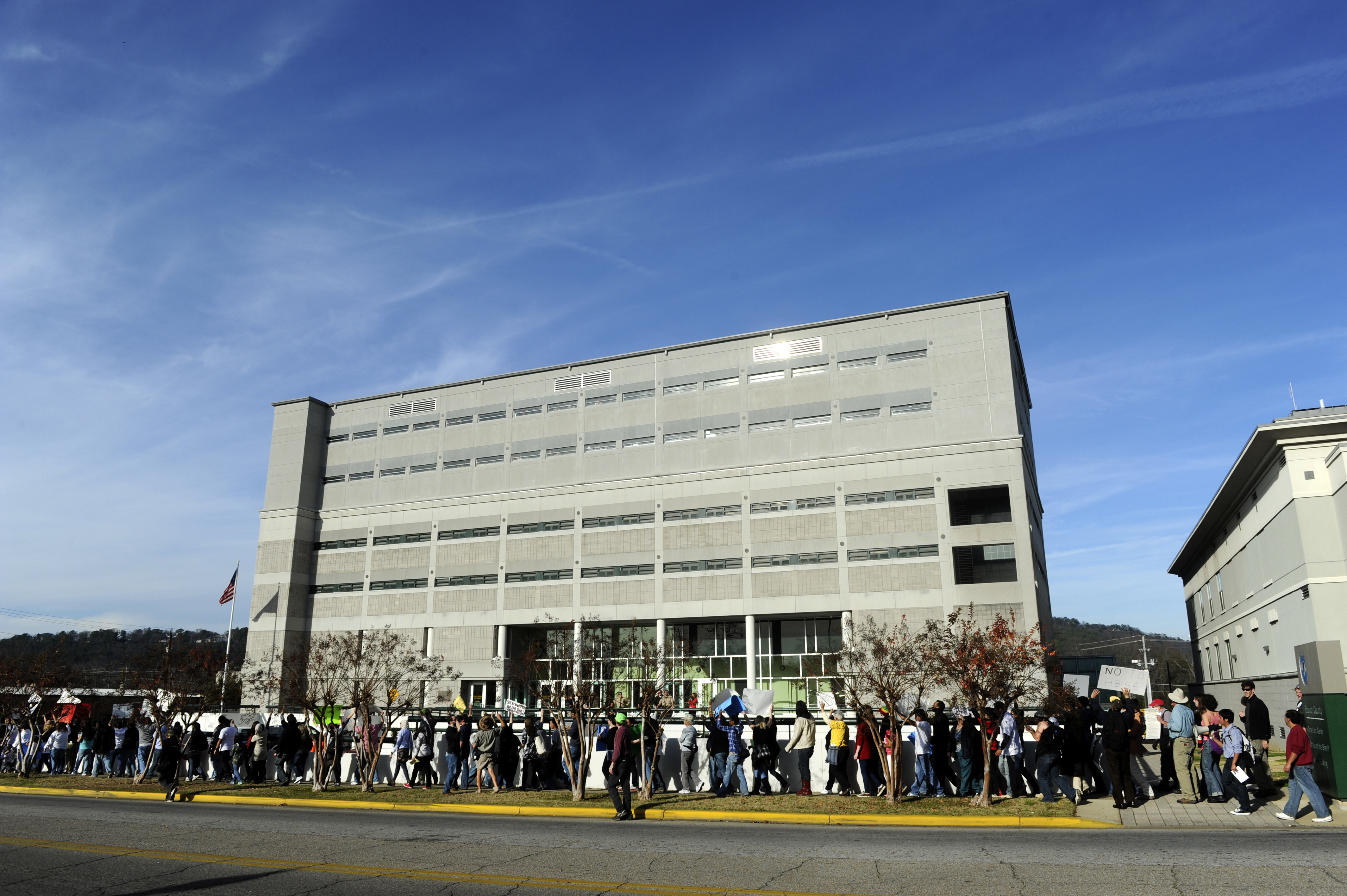 Immigration detention prolonged in Alabama's 'black hole'
