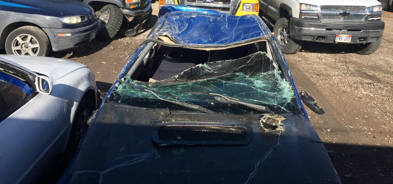 Car left in neutral rolls off cliff near St. George's Airport Road