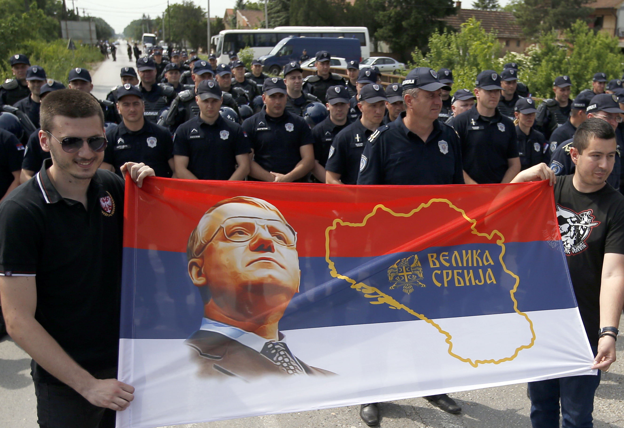 Serbian police seal off village to prevent far-right rally