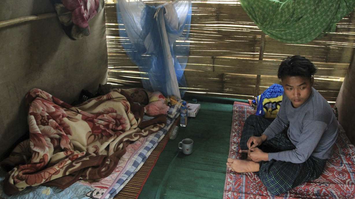 Crisis in Myanmar's Kachin means jungle treks to escape war