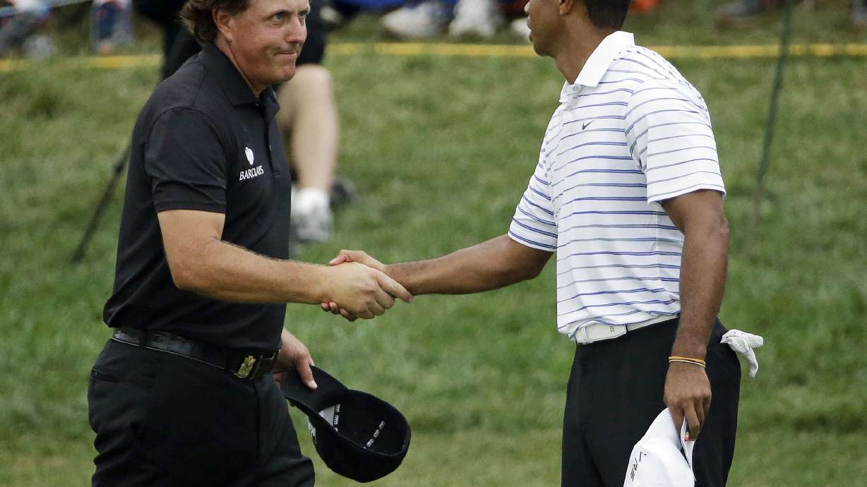 Column: Tiger and Phil improve relationship with age