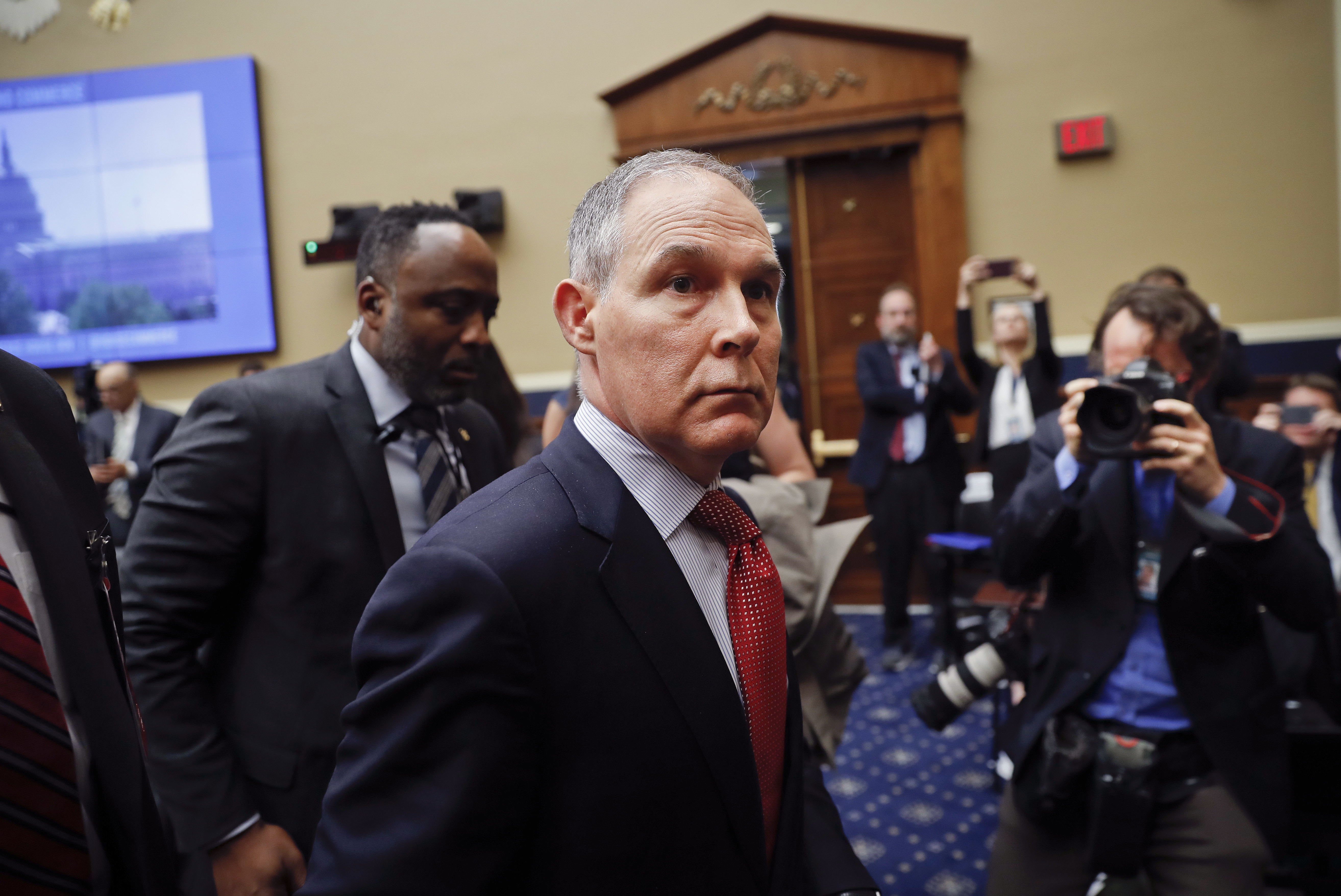 Commentator Hugh Hewitt told not to report on Pruitt
