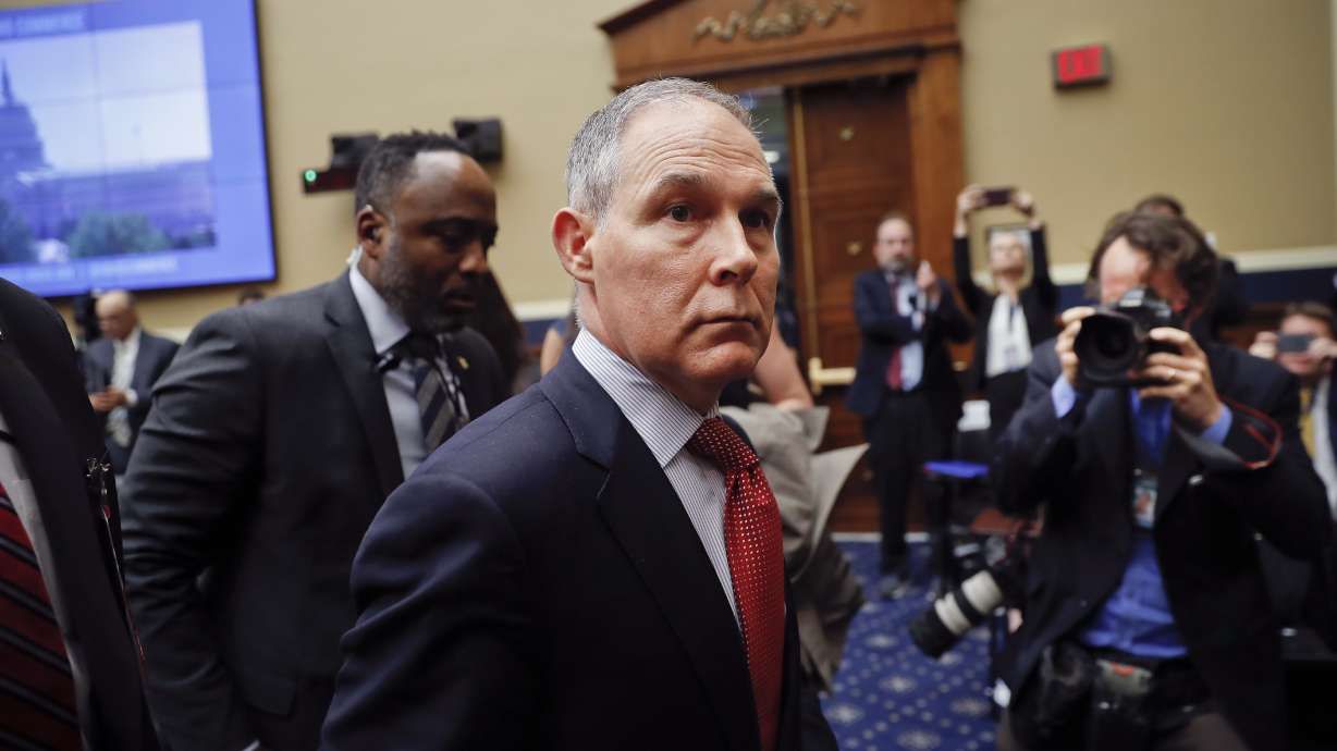 Commentator Hugh Hewitt told not to report on Pruitt