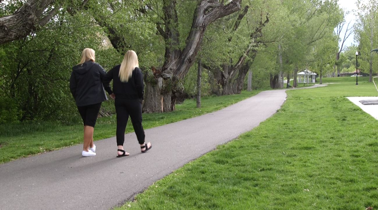 Jane Eubanks said exercise is helping her recover. (Photo: KSL TV)