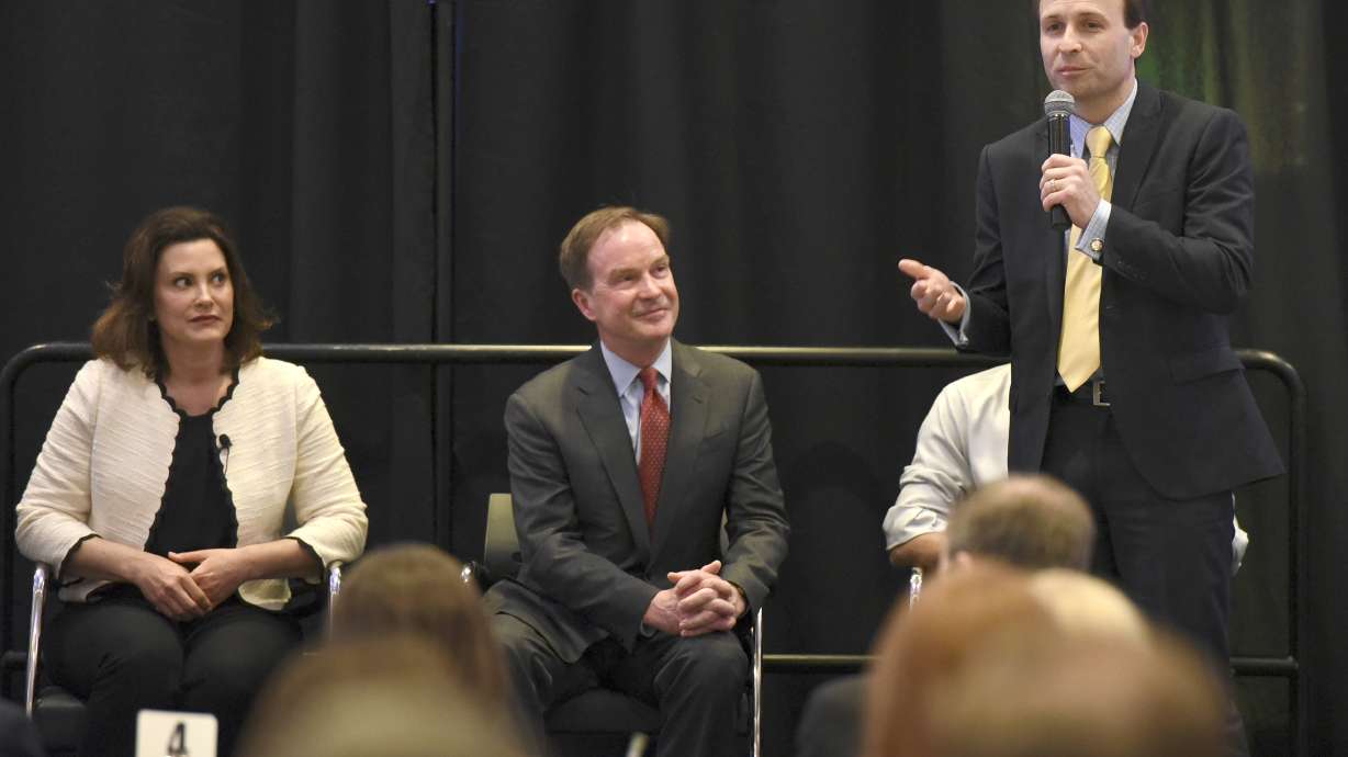 Calley blasts Schuette for keeping land deals outside trust