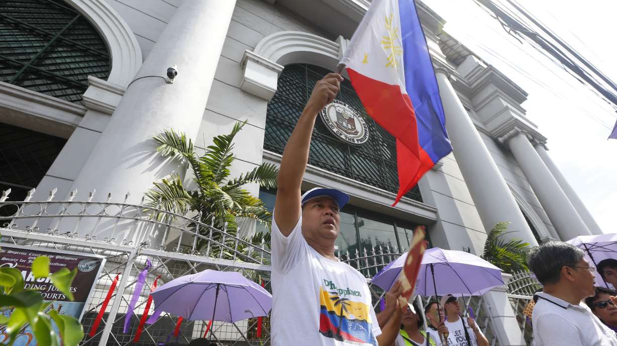 Philippine top judge, Duterte's critic, ousted by colleagues