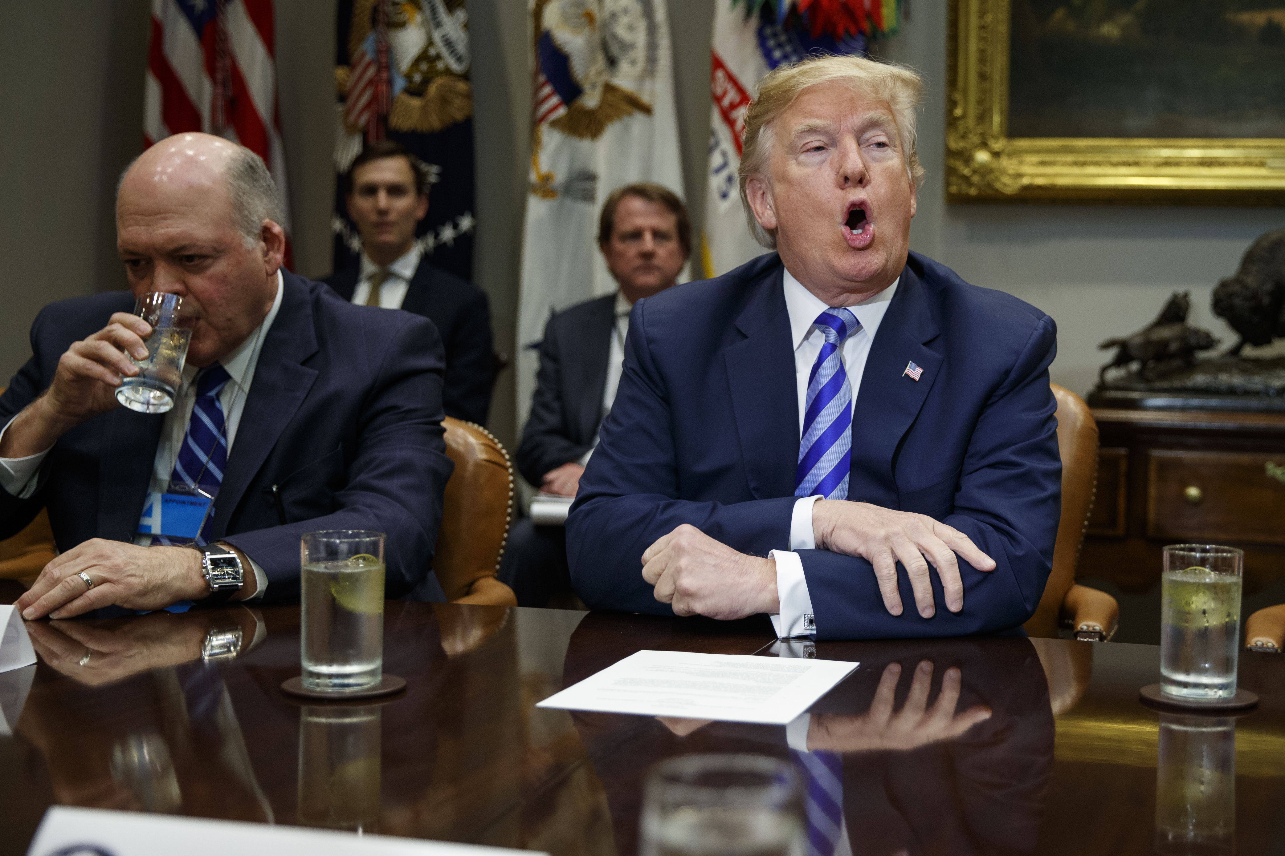 Trump open to negotiations with Calif. on auto gas mileage