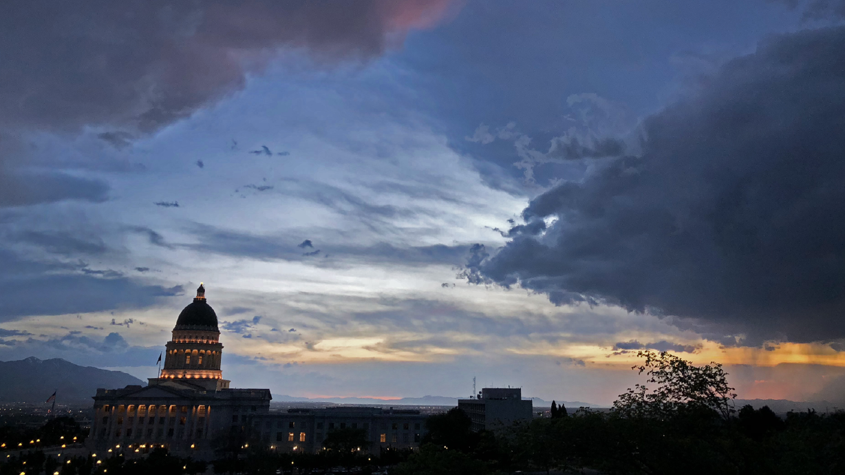 User submitted: Photos show spring storm across Wasatch Front