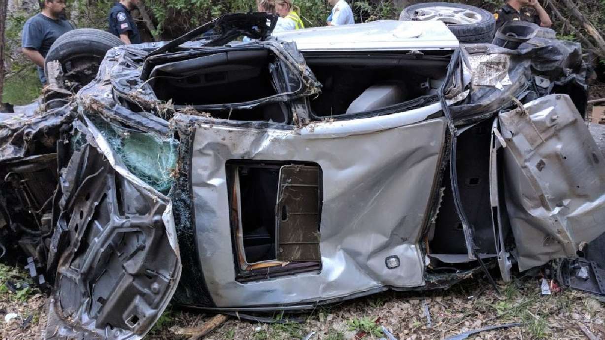 Man dies after driving car into deep ravine in southern Utah