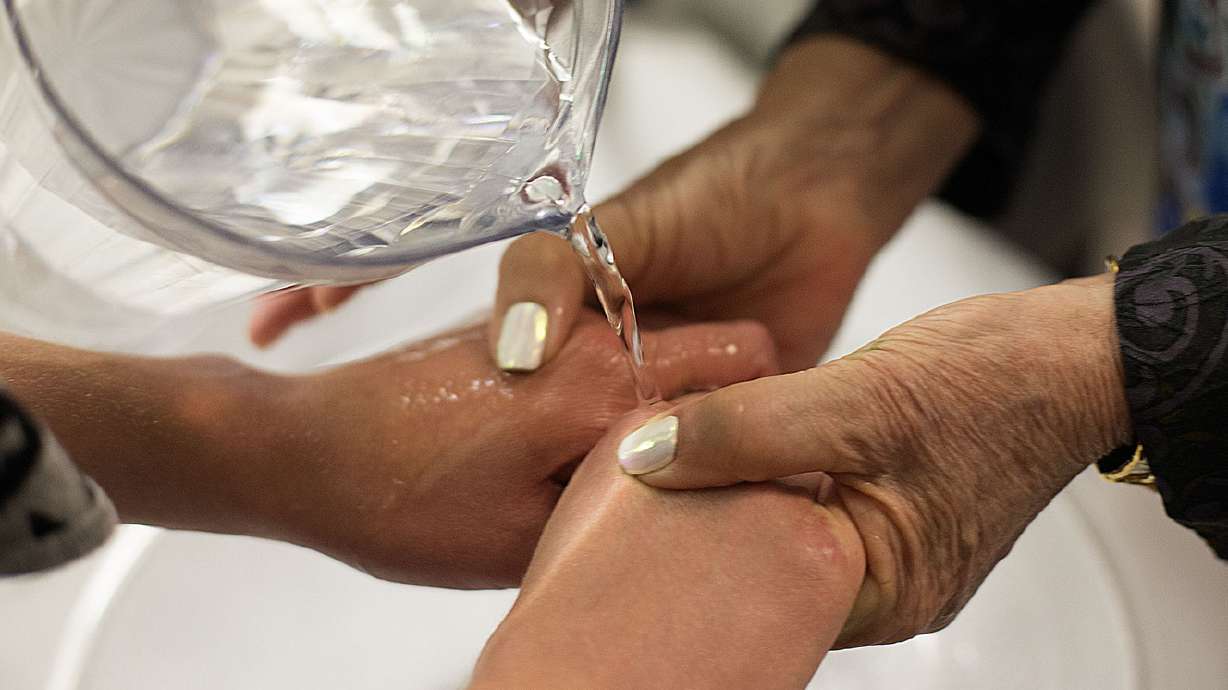 Blessings for the hands that heal at Huntsman Cancer Institute
