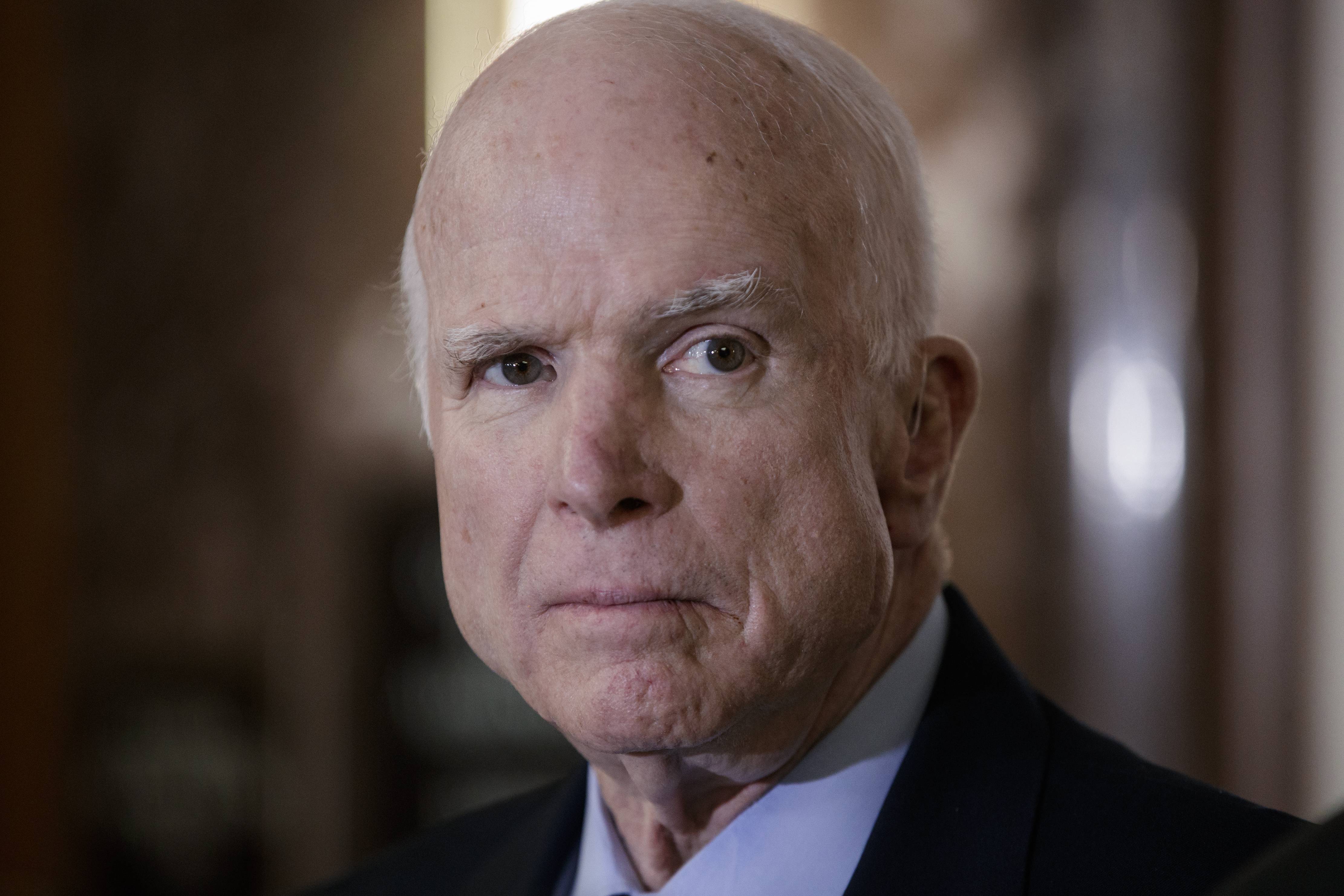 McCain still up for a fight, even in illness