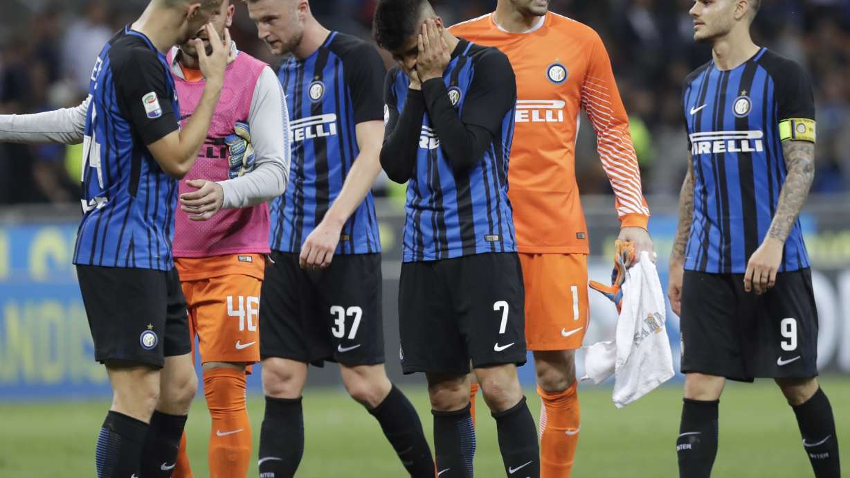 Inter loses in Serie A and looks set to miss Champs League