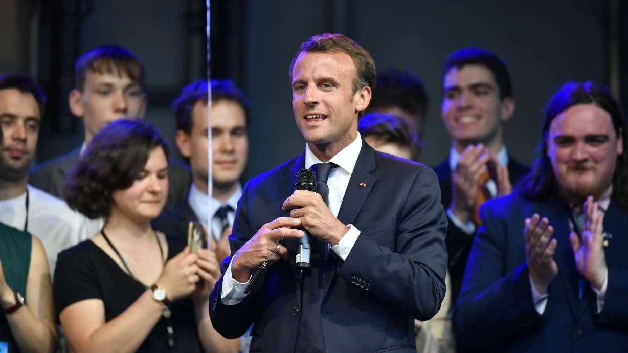 Macron calls friend Trump, angry over his Iran nuclear move