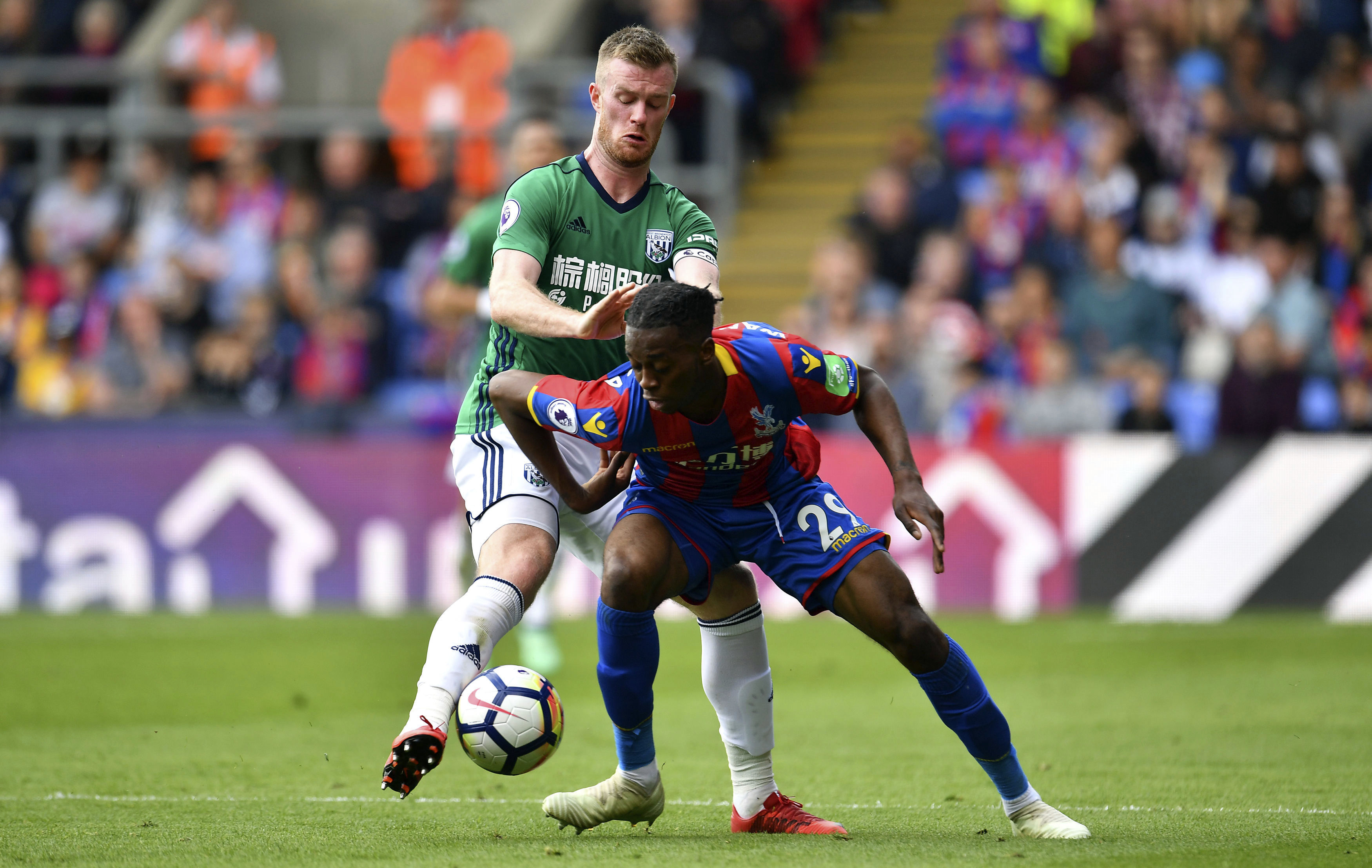 West Brom finishes last with 2-0 loss to 11th-place Palace