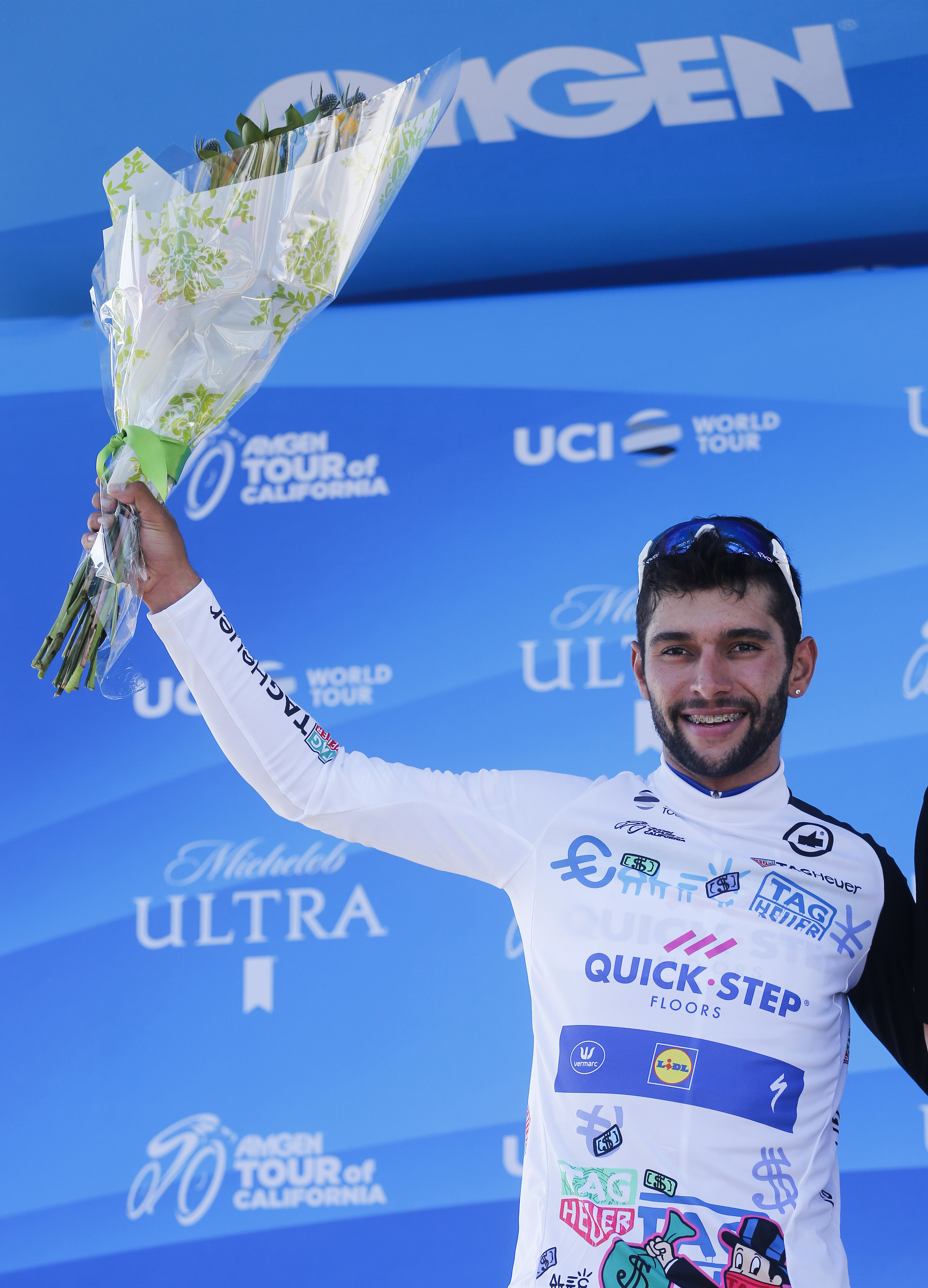 Gaviria wins sprint to take Tour of California opening stage