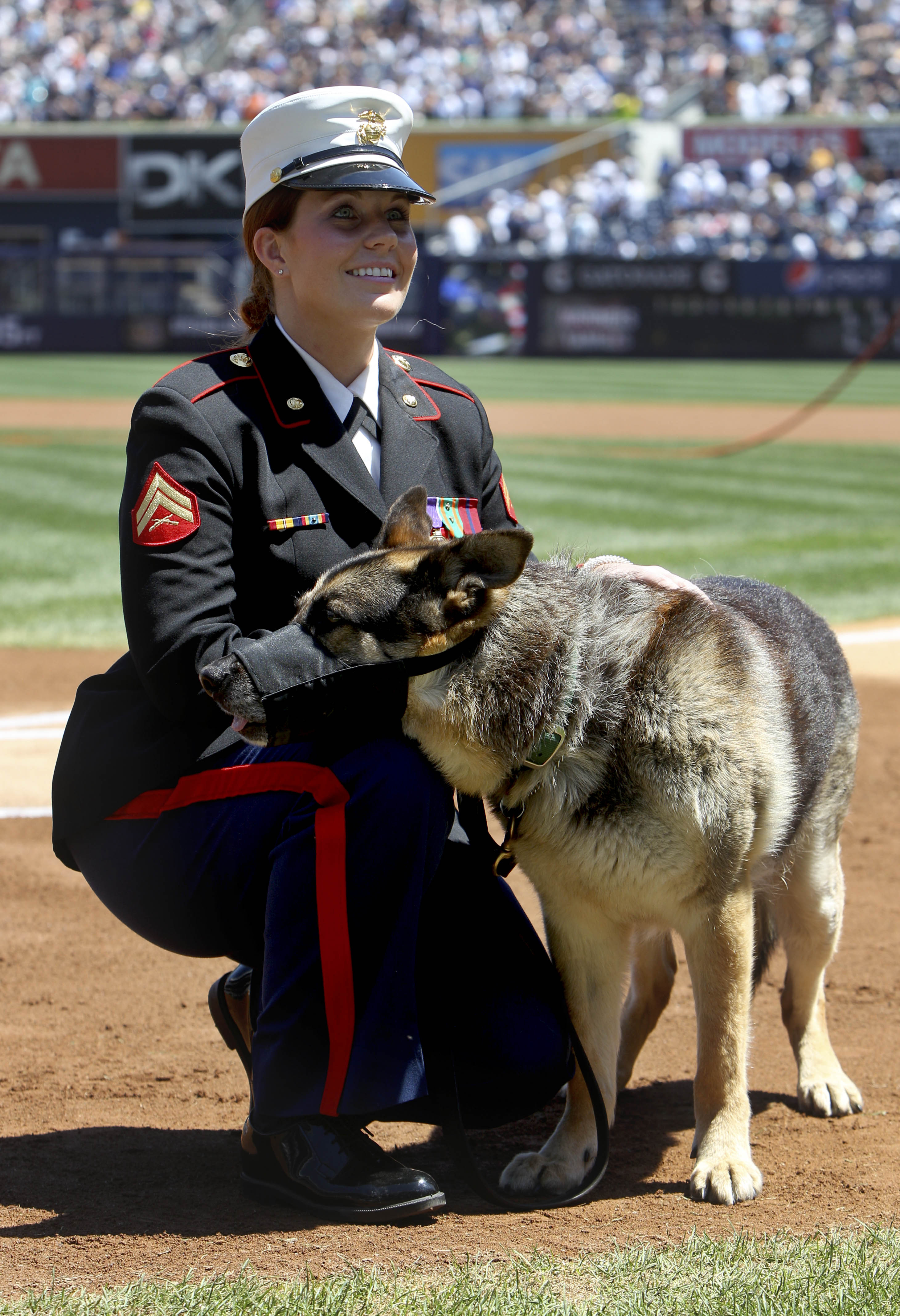 Honors for Iraq vet, K-9 portrayed in film 'Megan Leavey'