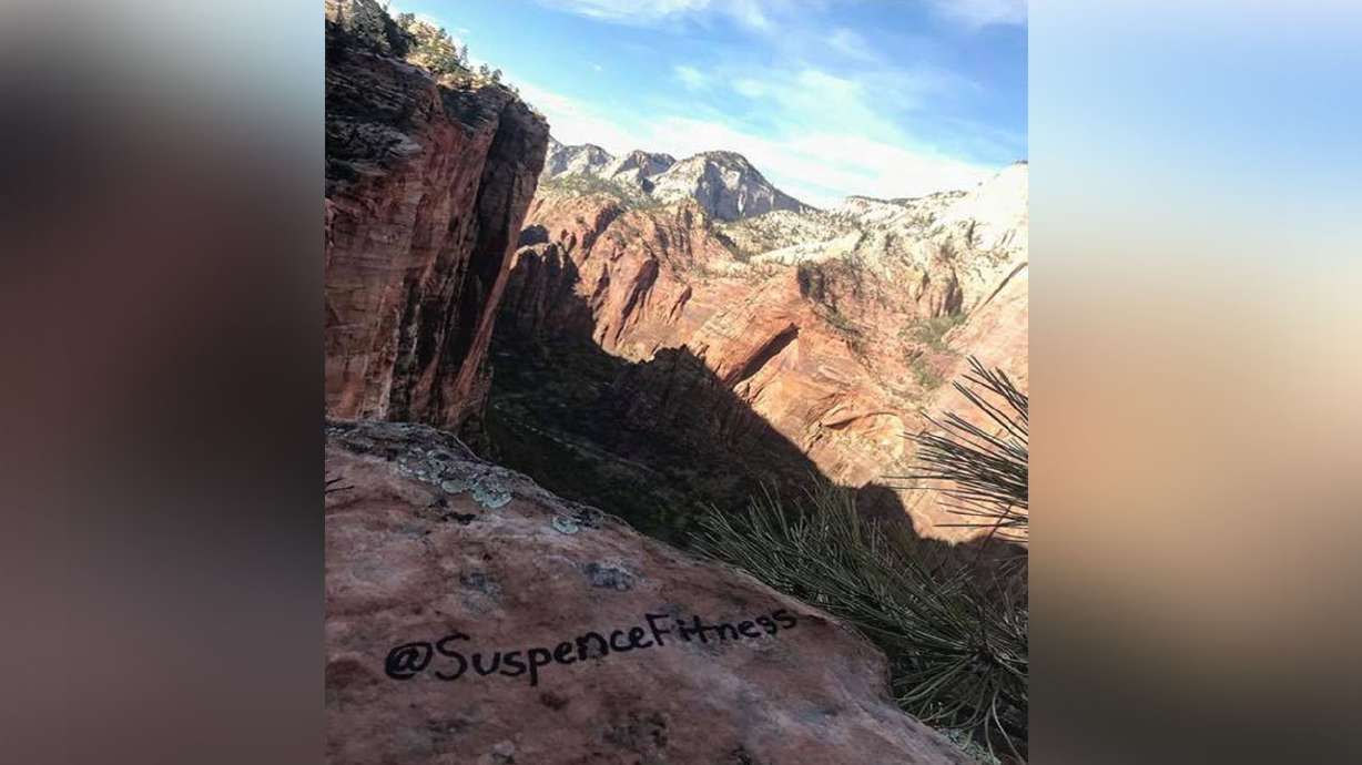 Vandalism at Angels Landing sparks social media backlash