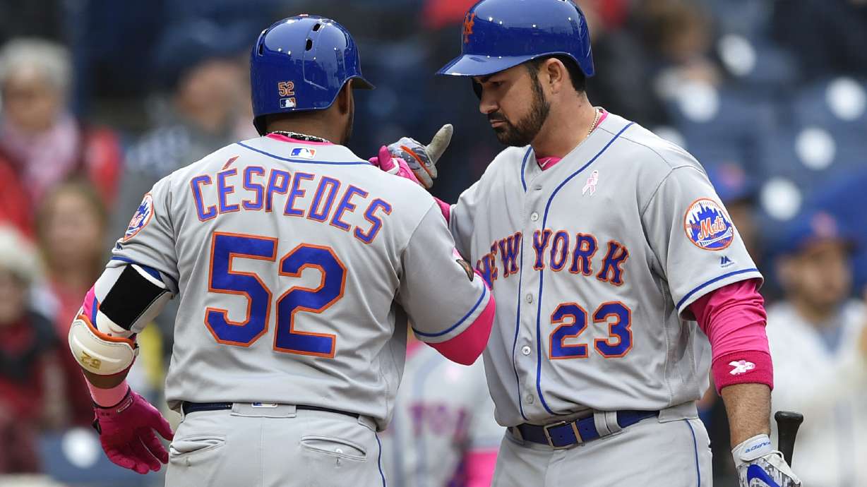 Cespedes out of Mets' lineup, could be headed to DL