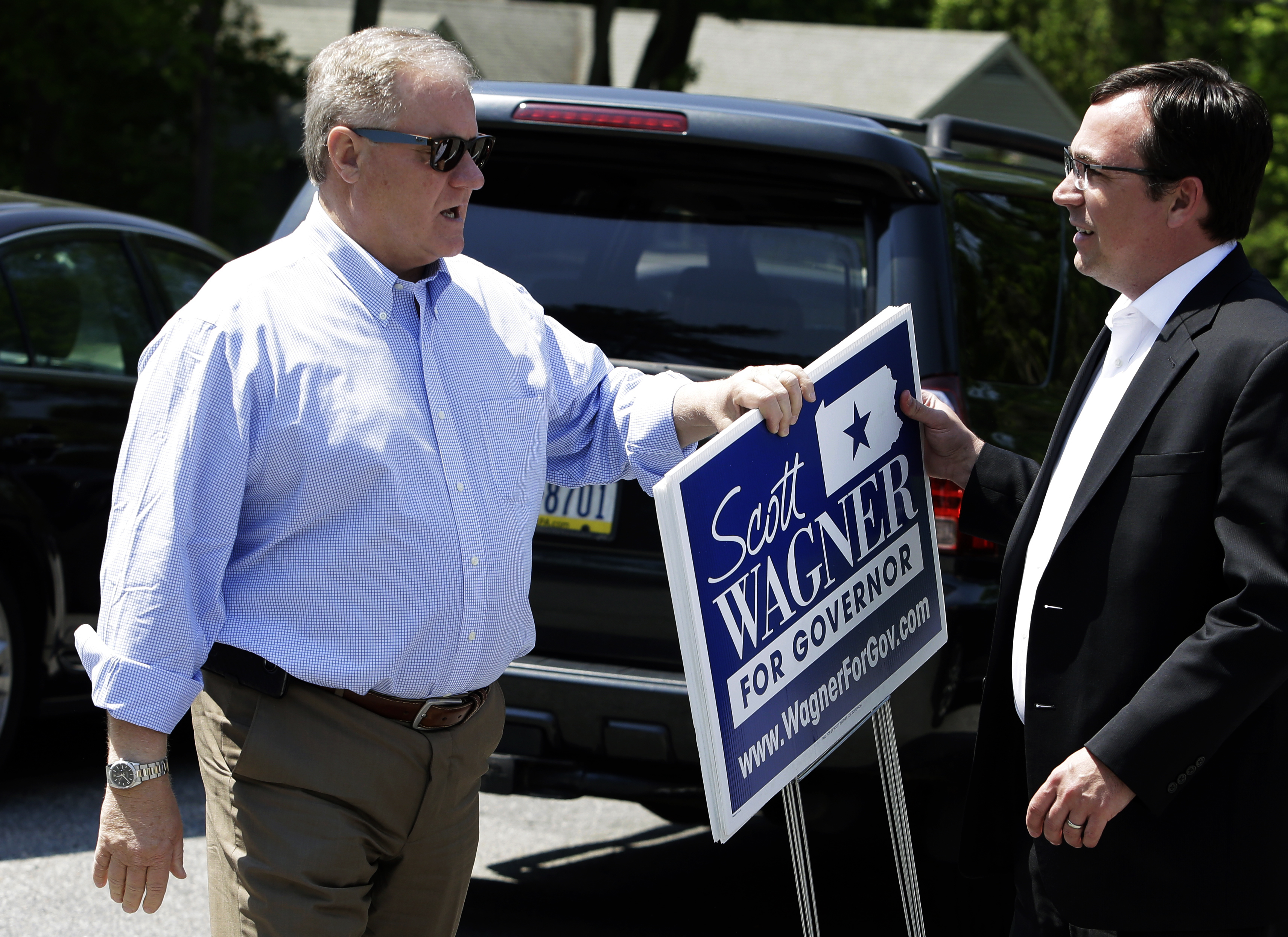 Trash-hauling millionaire Wagner GOP pick to challenge Wolf