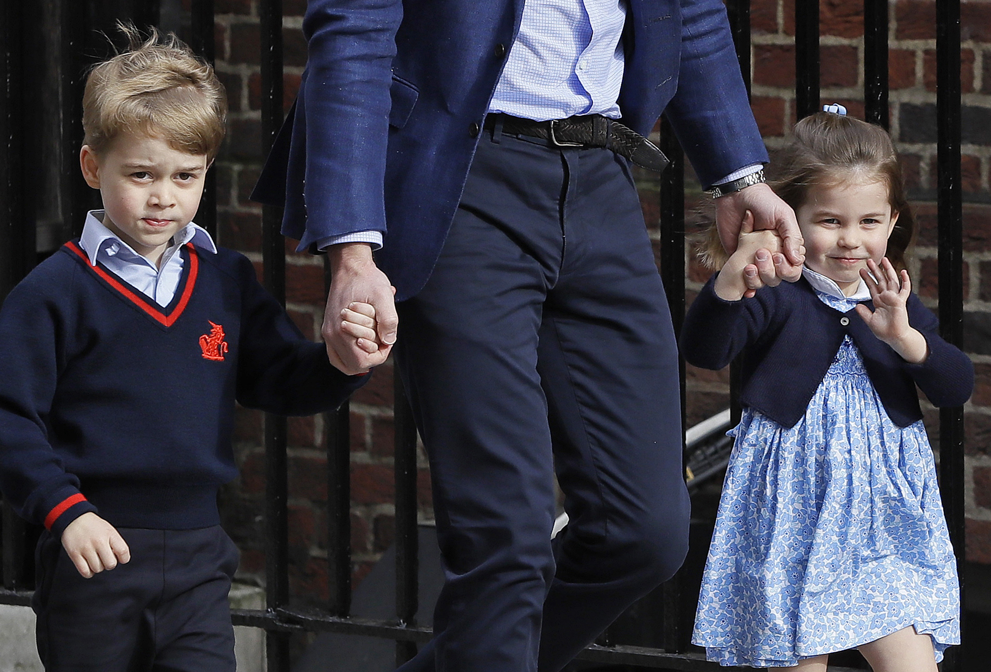 Watch out for the kids: George, Charlotte in royal wedding
