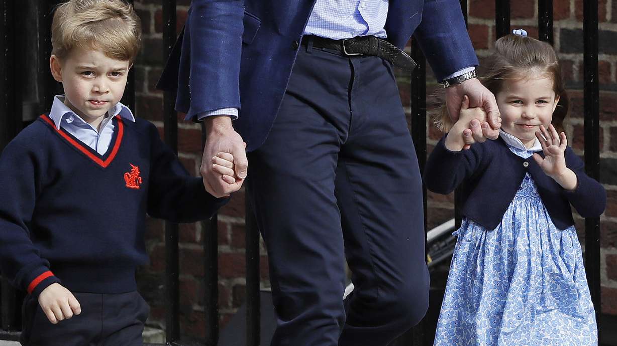Watch out for the kids: George, Charlotte in royal wedding