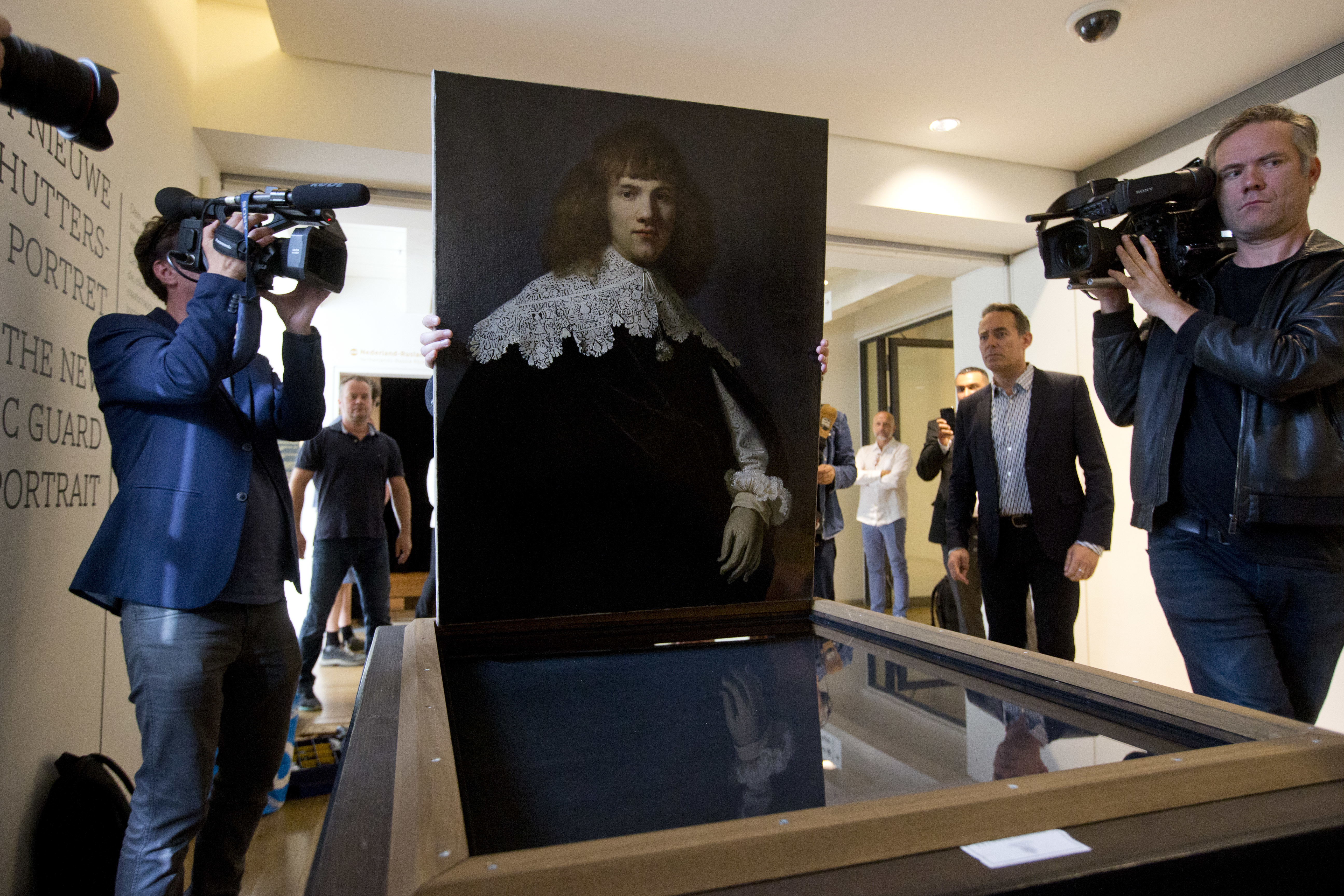 Painting newly attributed to Rembrandt on show in Amsterdam