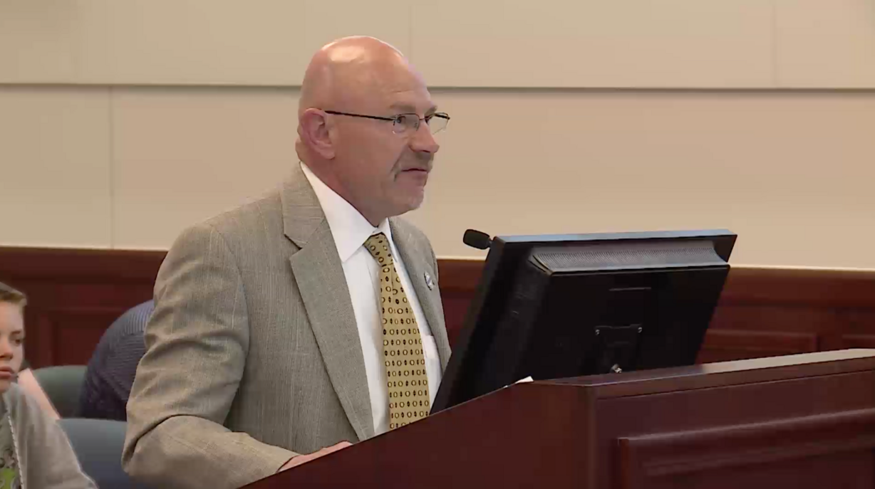 Millcreek Mayor Jeff Silvestrini, who serves as the UPD board chair, said Herriman leaving UPD by July 1 would be like “throwing a hand grenade” in the board’s budgeting process. (Photo: Steve Breinholt, KSL TV)