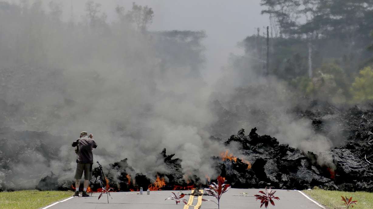 When lava flows, a Hawaiian goddess' name is invoked