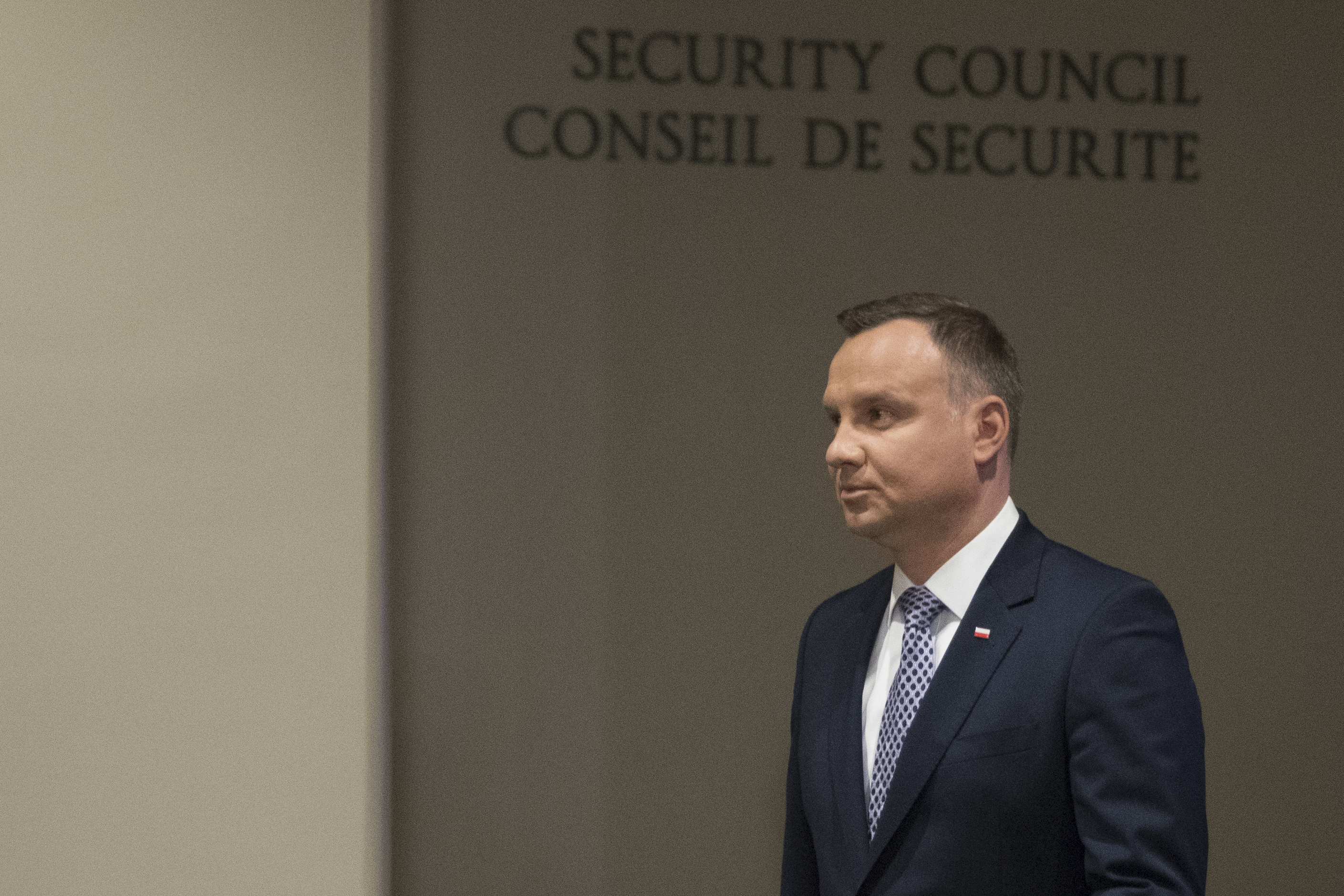 Polish leader calls for UN force for Russia-Ukraine border