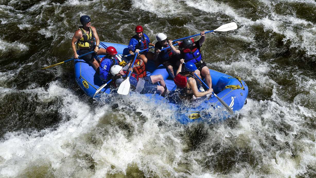 Whitewater river in Colorado a bright spot amid grim drought