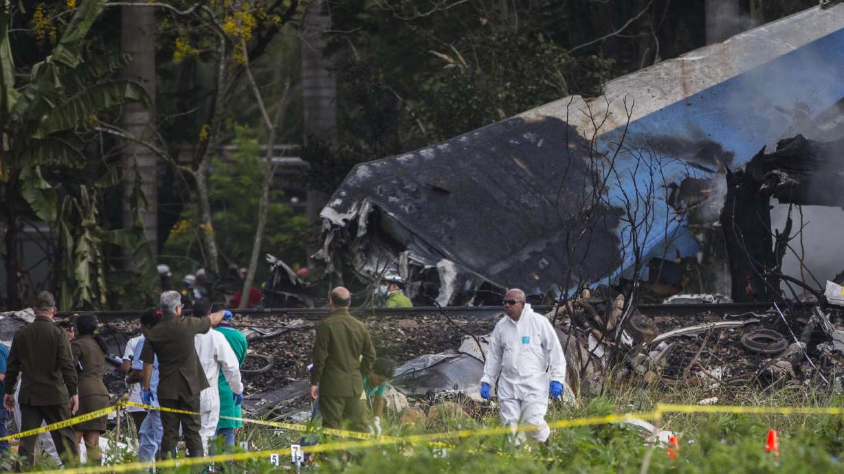 The Latest: Cuba says crash survivor dies; toll now at 111