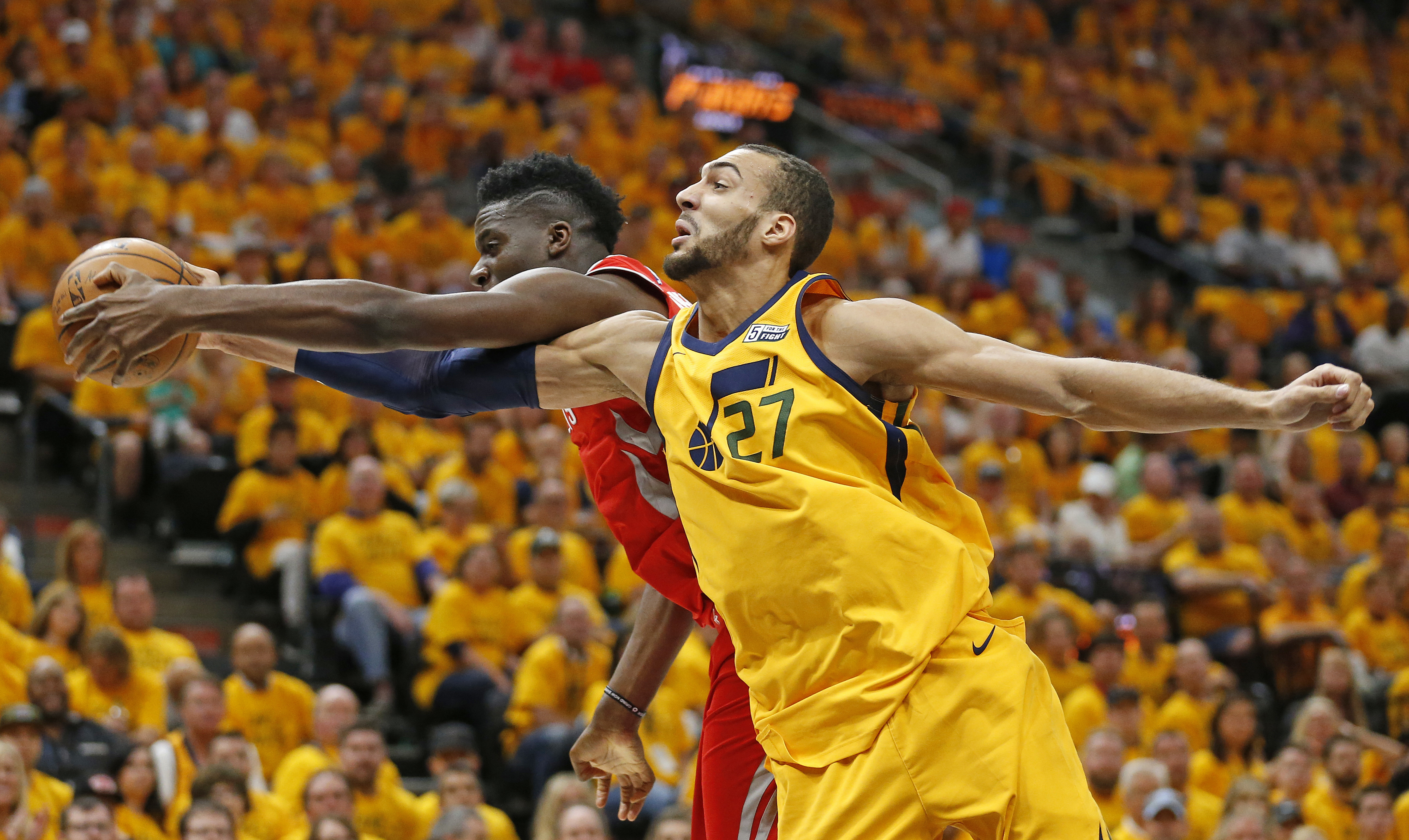 The Utah Jazz take on the Houston Rockets in the second round of the NBA Playoffs (Photo: AP Photo).