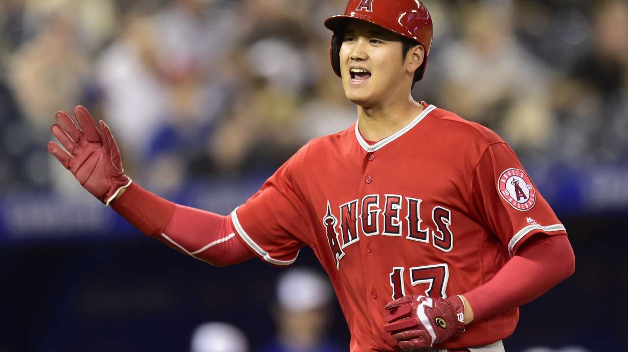 Ohtani ties it, Simmons wins it in 9th as Angels beat Jays