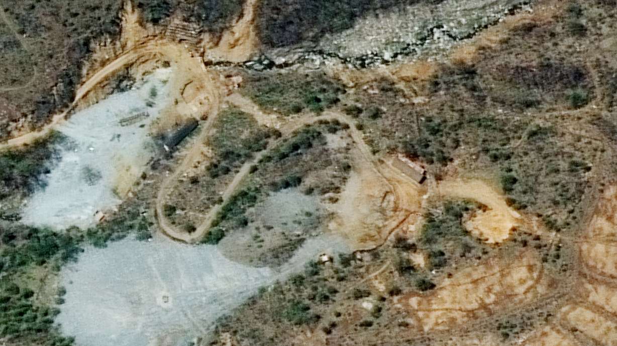 N. Korea demolishes nuclear test site as journalists watch